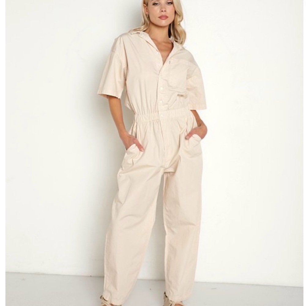 Levi's Scrunchie Jumpsuit Tapioca